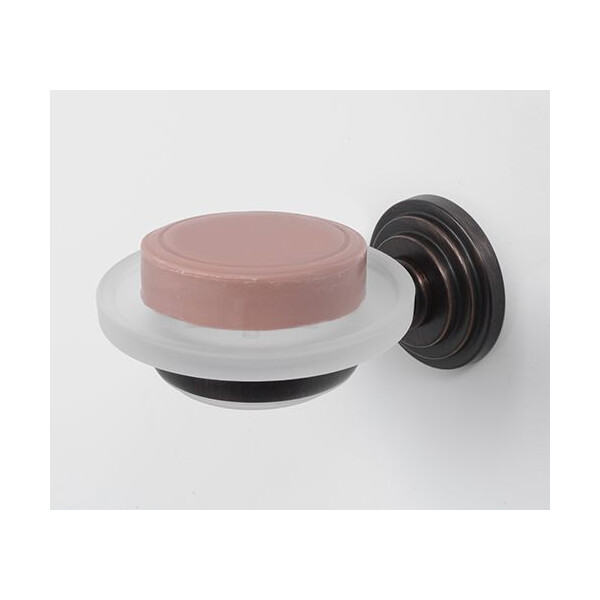 Мыльница стеклянная WasserKraft Isar K-7329