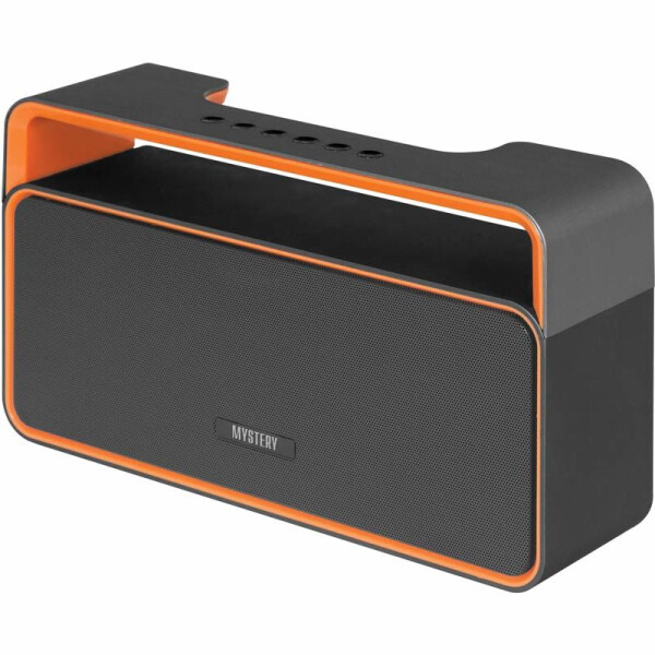 Портативная акустика Mystery MBA-613UB grey/orange