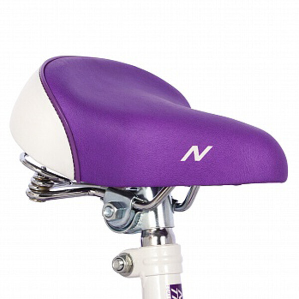 Велосипед Novatrack Butterfly 14" белый-фиолетовый 147BUTTERFLY.WVL23