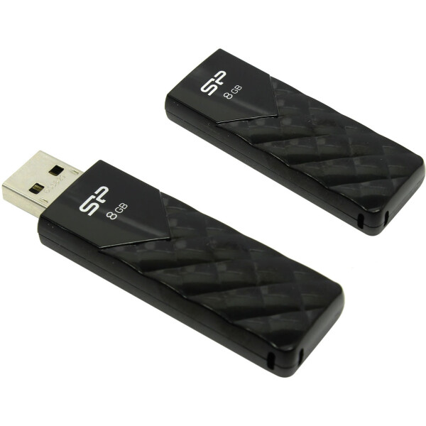 Флеш-диск Silicon Power Ultima U03 8GB Black (SP008GBUF2U03V1K)