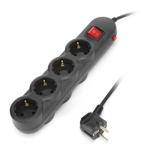 Сетевой фильтр Supra SF-7-ES-1.8M black