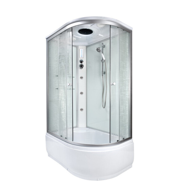 Душевая кабина Deto EM4512LGM+EL