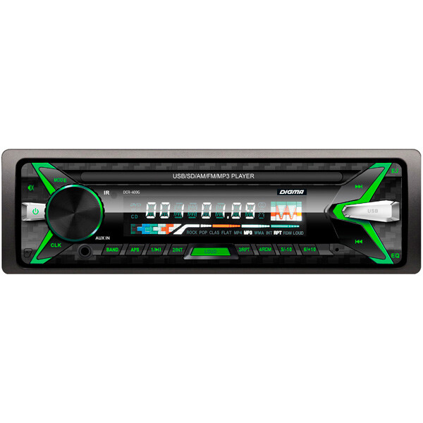 Автомагнитола Digma DCR-400G