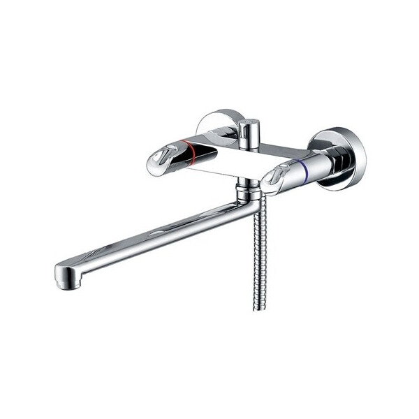 Смеситель для ванны WasserKraft Lossa 1202L хром