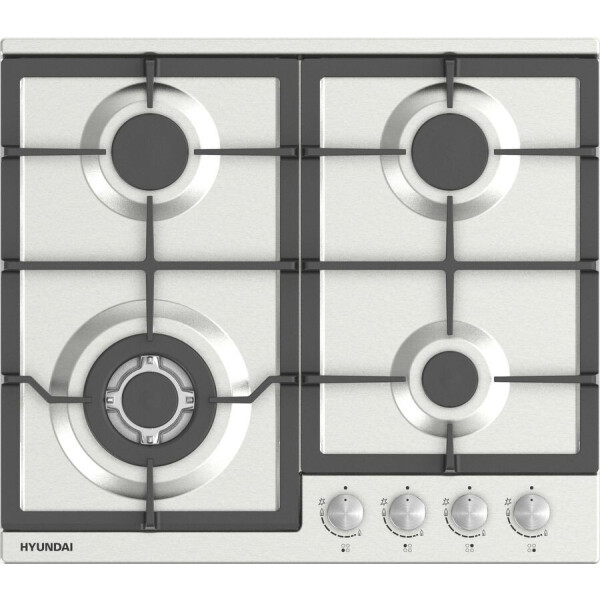 Встраиваемая газовая варочная панель Hyundai HHG 6436 IX