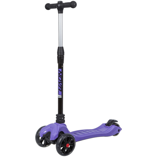 Самокат-кикборд Novatrack RainBow 135PRO.RAINBOW.VT20 фиолетовый