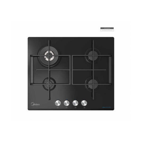 Встраиваемая газовая варочная панель Midea MG621TGB