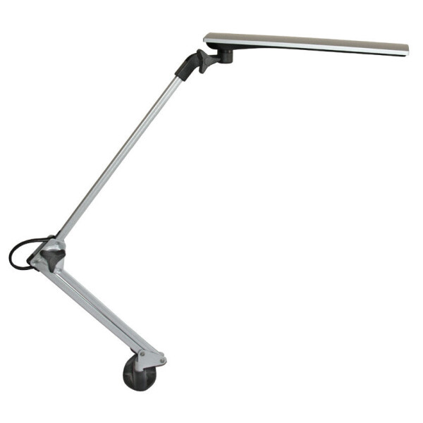 Светильник настольный Трансвит SIRIUSC16C/SL серебристый/черный