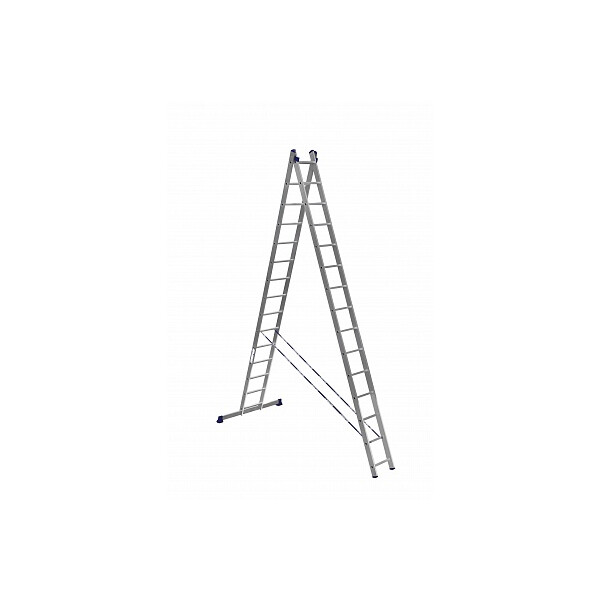 Стремянка Алюмет 2*15 алюминиевая