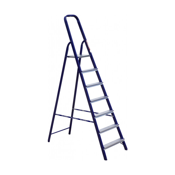 Стремянка Алюмет 7 ступеней стальная