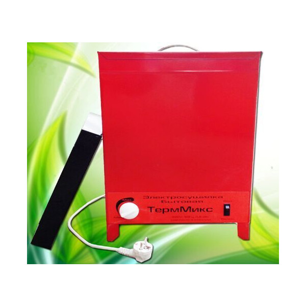 Электросушилка бытовая ТермМикс (4лотка для сушки) красный 1247982