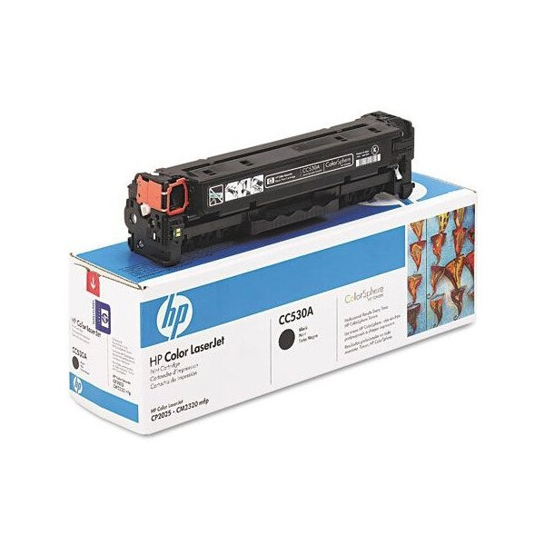 Картридж HP CC530A черный