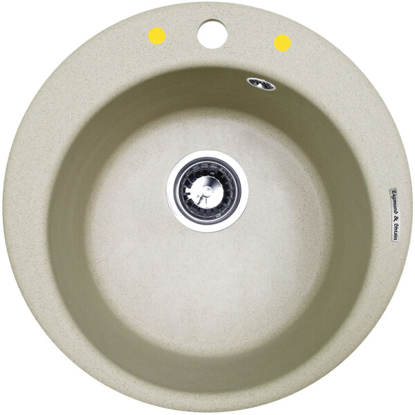 Кухонная мойка Zigmund & Shtain Kreis 480 речной песок