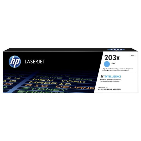 Картридж HP 203X (CF541X)