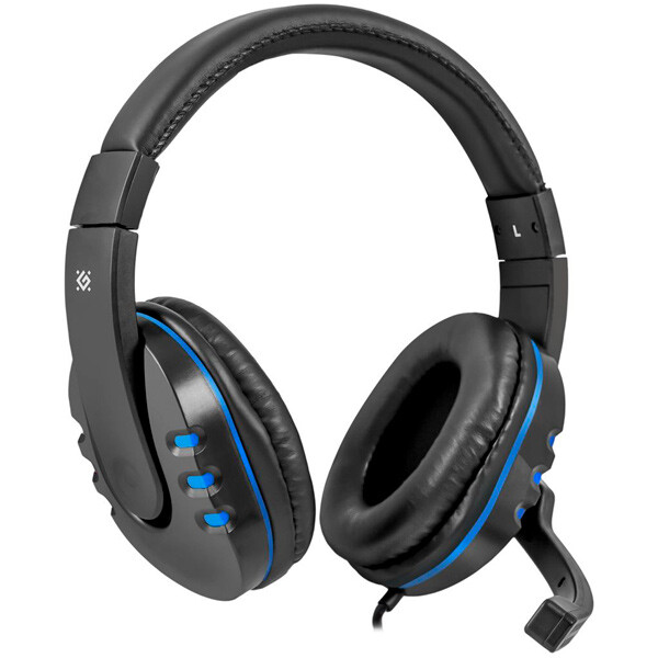 Гарнитура Defender Warhead G 160 64118 черный/ синий