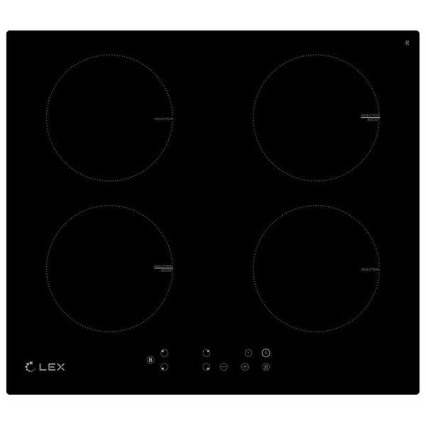 Встраиваемая индукционная варочная панель Lex EVI 640-1 BL