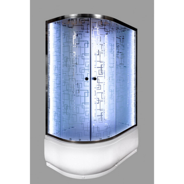 Душевая кабина Deto EM4512RNLED+GM