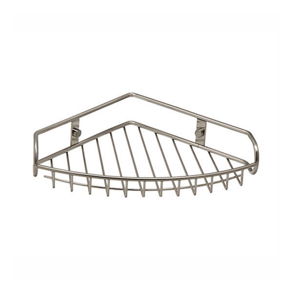 Полка металлическая угловая WasserKraft K-1511 матовый хром