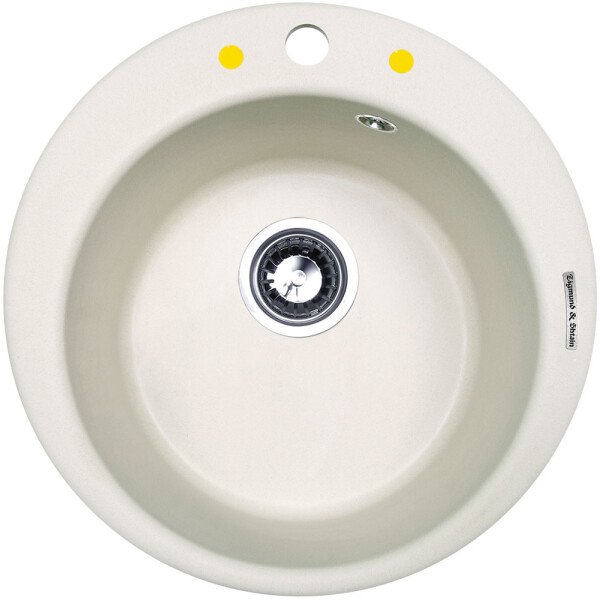 Кухонная мойка Zigmund & Shtain Kreis 480 индийская ваниль