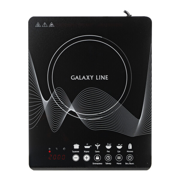 Настольная плита Galaxy Line GL3063 черный