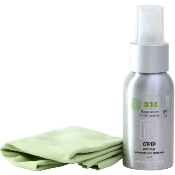 Чистящий набор для экранов и оптики Cactus CSP-S3001AL