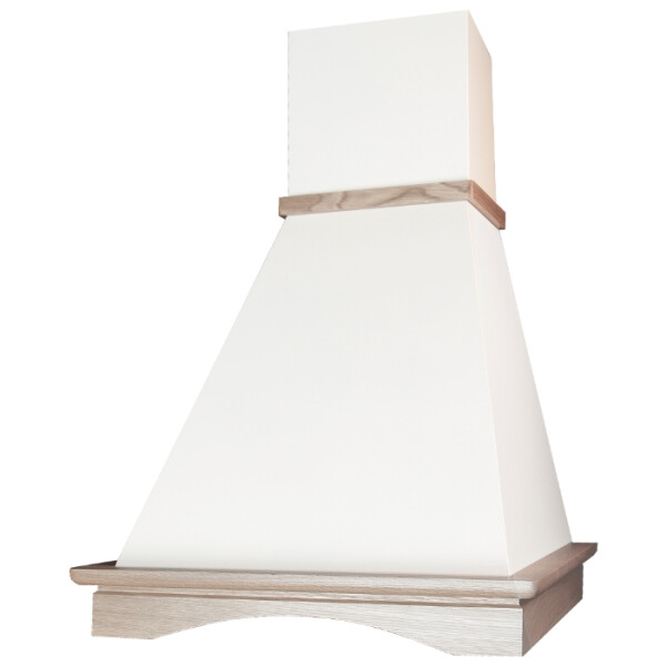 Каминная вытяжка Elikor Вилла 50П-650-П3Л бежевый/дуб неокрашенный