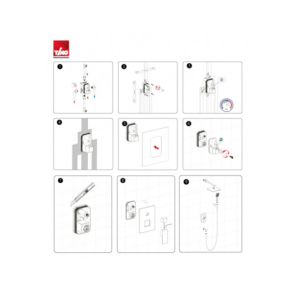 Душевая система Timo SX-2069/03SM