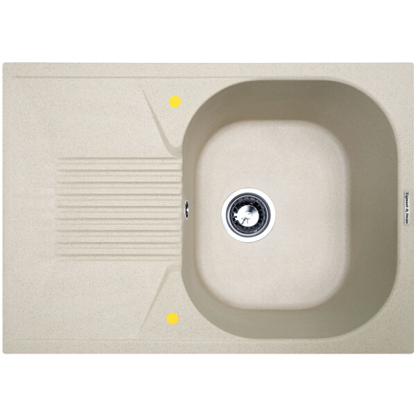 Кухонная мойка Zigmund & Shtain Klassisch 695 речной песок