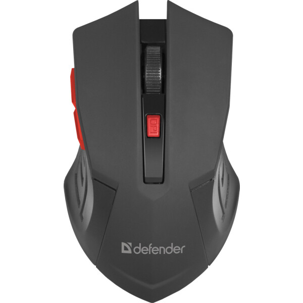 Мышь Defender Accura MM-275 красный/черный (52276)