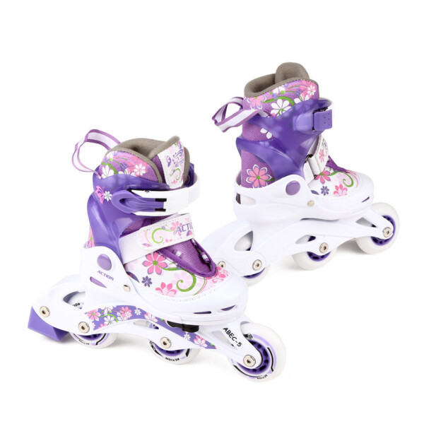 Роликовые коньки Action S 30-33 (PW-117N purple S)