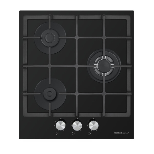 Встраиваемая газовая варочная панель HOMSair HGG433BK