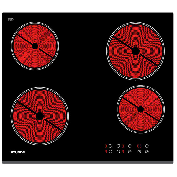 Встраиваемая электрическая варочная панель Hyundai HHE 6460 BG