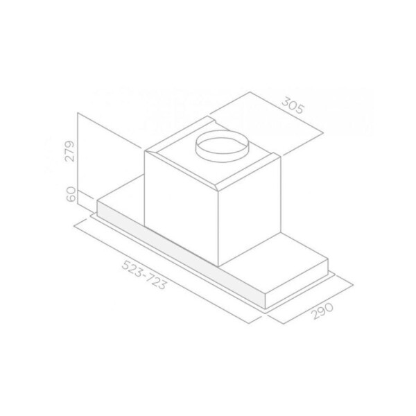 Встраиваемая вытяжка Elica Hidden IXGL/A/90
