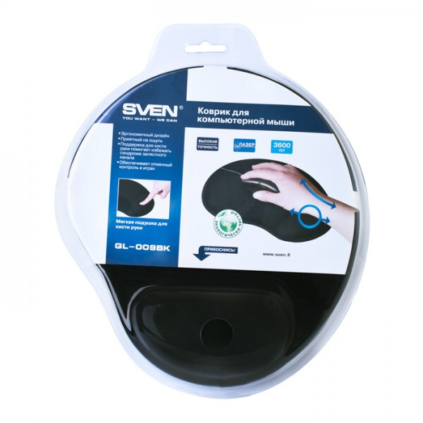 Коврик для мыши Sven GL009BK (SV-009854)