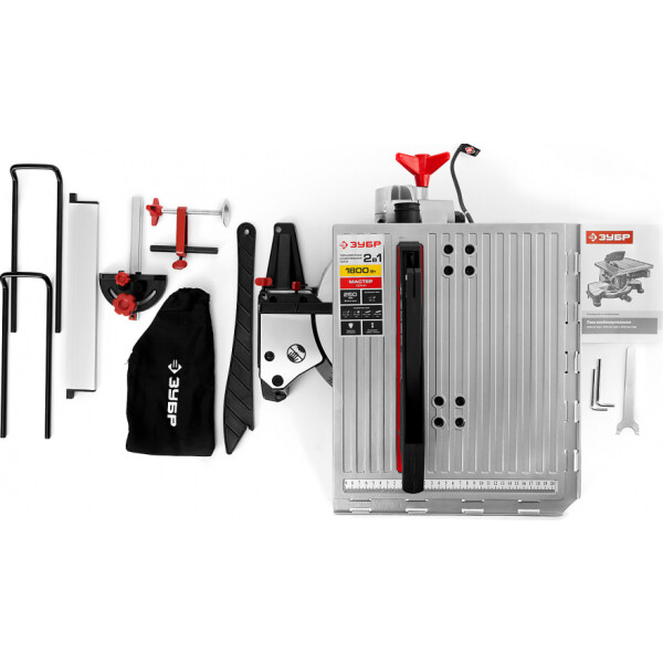 Пила торцовочная Зубр ЗПТК-255-1800