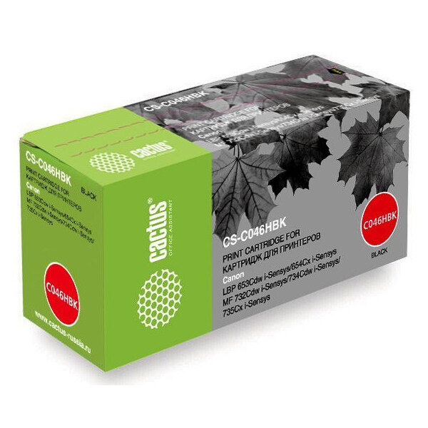 Картридж Cactus CS-C046HBK