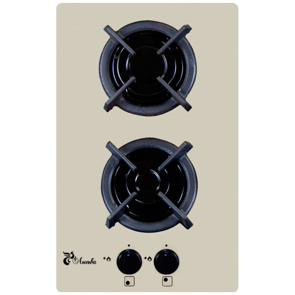 Встраиваемая газовая варочная панель Лысьва GR0260G00 кремовый