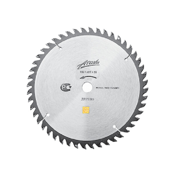 Диск пильный Атака профи 300*60T*32 дерево чистый рез