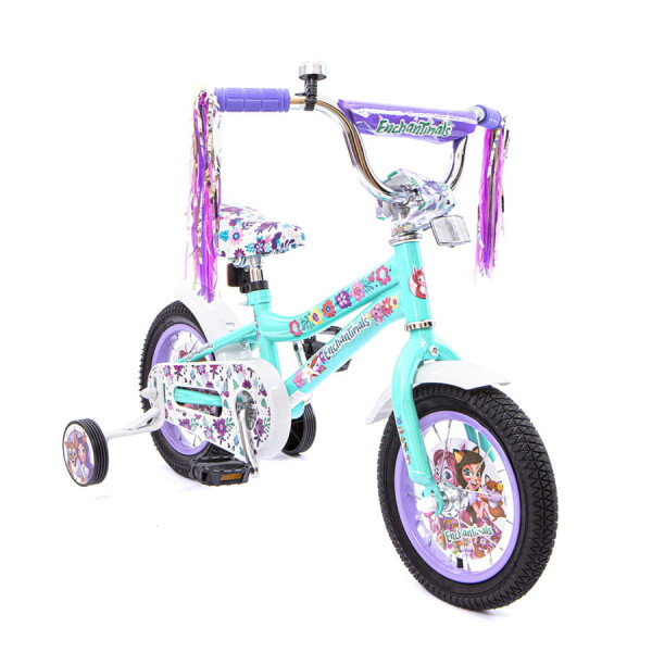 Велосипед CHINA 12 Enchantimals Бирюзовый/Сиреневый ВН12174