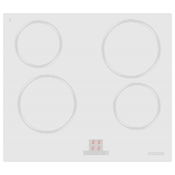 Встраиваемая электрическая варочная панель Zigmund & Shtain CNS 027.60 WX