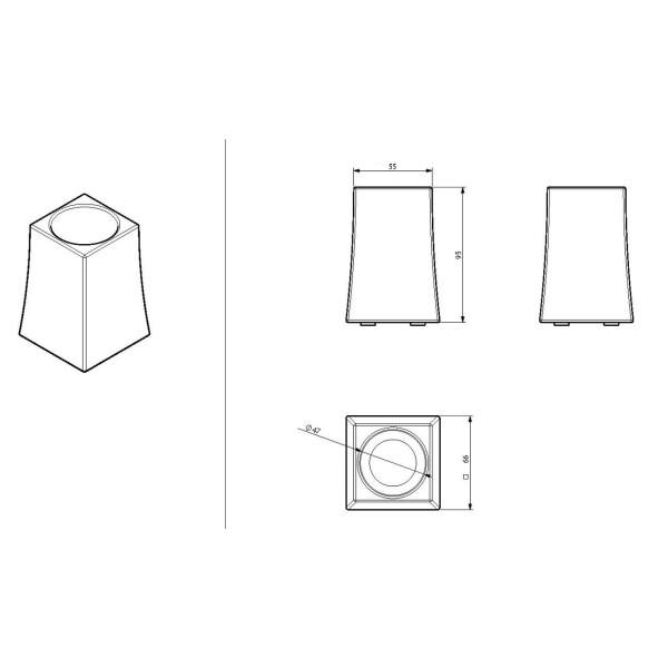 Стакан Sonia 129416