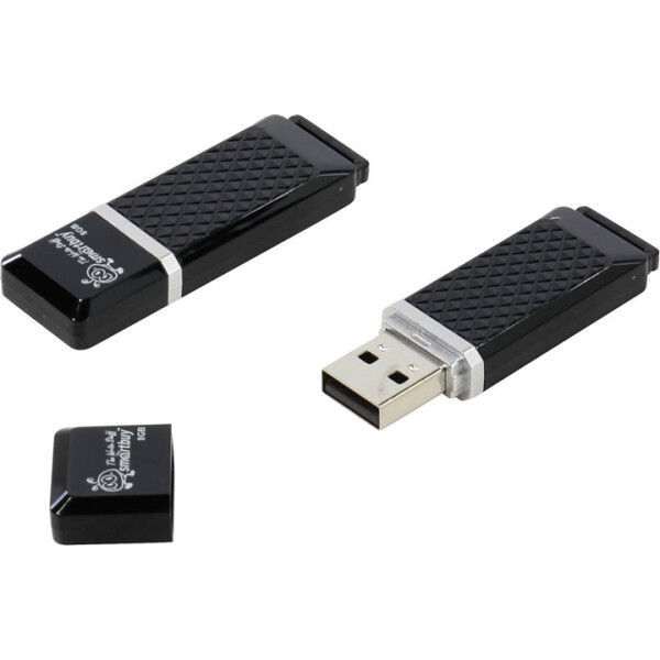Флеш-диск Smartbuy Quartz 8GB black