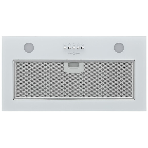 Встраиваемая вытяжка Krona Liusa 600 Glass White PB