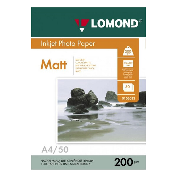 Бумага Lomond 0102033 белый