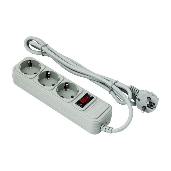 Сетевой фильтр ExeGate SP-3-5G серый