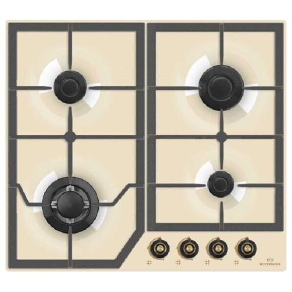 Встраиваемая газовая варочная панель Rodmans BHG 6401 TDS OW