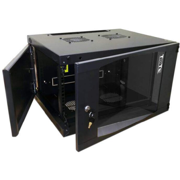 Сетевой шкаф Lanmaster Next TWT-CBWNG-9U-6X4-BK
