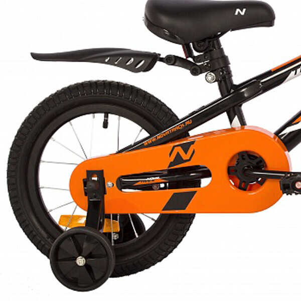 Велосипед Novatrack Juster 14" черный 145JUSTER.BK23