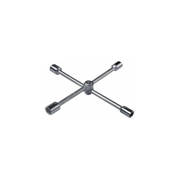 Ключ баллонный Kraftool автомобильный хромированный складной 17-19-21-22мм (27574)