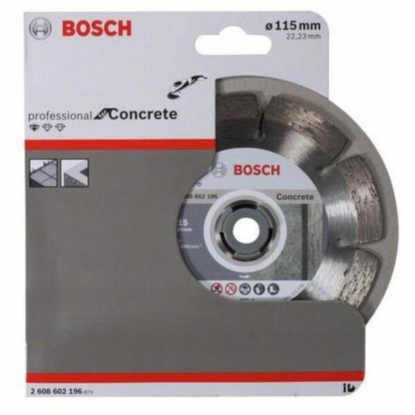 Алмазный диск Bosch 115х22.2мм (2.608.602.196)